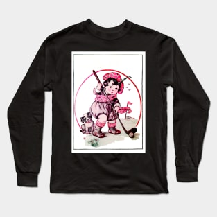 1925 Golf Illustration Long Sleeve T-Shirt